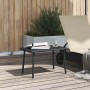 Mesa centro jardín rectangular negra 60x40x37cm ratán sintético de , Mesas de jardín - Ref: Foro24-4104050, Precio: 33,64 €, ...