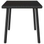 Mesa centro jardín rectangular negra 60x40x37cm ratán sintético de , Mesas de jardín - Ref: Foro24-4104050, Precio: 33,64 €, ...