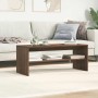 Mueble de TV madera contrachapada roble marrón 100x40x40 cm de , Muebles TV - Ref: Foro24-859124, Precio: 44,55 €, Descuento: %