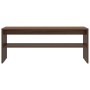 Mueble de TV madera contrachapada roble marrón 100x40x40 cm de , Muebles TV - Ref: Foro24-859124, Precio: 44,55 €, Descuento: %