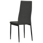 Sillas de comedor 2 unidades tela gris oscuro de , Sillas de comedor - Ref: Foro24-246179, Precio: 93,50 €, Descuento: %