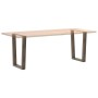 Patas para mesa de comedor en forma de V 2 uds acero natural de , Patas para mesas - Ref: Foro24-4012643, Precio: 90,11 €, De...