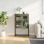 Aparador de acero verde oliva 68x39x107 cm de , Aparadores - Ref: Foro24-853378, Precio: 97,54 €, Descuento: %
