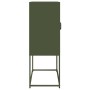 Aparador de acero verde oliva 68x39x107 cm de , Aparadores - Ref: Foro24-853378, Precio: 97,54 €, Descuento: %
