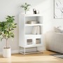 Aparador de acero blanco 68x39x123 cm de , Aparadores - Ref: Foro24-853373, Precio: 112,63 €, Descuento: %