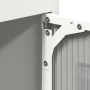 Aparador de acero blanco 68x39x123 cm de , Aparadores - Ref: Foro24-853373, Precio: 112,63 €, Descuento: %