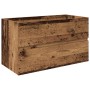 Juego de muebles de baño 3 piezas madera ingeniería envejecida de , Muebles de baño - Ref: Foro24-3328939, Precio: 281,99 €, ...