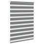 Estor cebra gris oscuro tejido ancho 105,9 cm poliéster de , Persianas y estores - Ref: Foro24-4014107, Precio: 25,45 €, Desc...