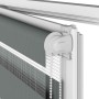 Estor cebra gris oscuro tejido ancho 160,9 cm poliéster de , Persianas y estores - Ref: Foro24-4014118, Precio: 33,89 €, Desc...