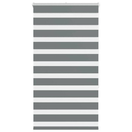 Estor cebra gris oscuro 75x150cm tejido ancho 70,9 cm poliéster de , Persianas y estores - Ref: Foro24-4014126, Precio: 22,54...