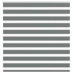 Estor cebra gris oscuro tejido ancho 135,9 cm poliéster de , Persianas y estores - Ref: Foro24-4014113, Precio: 24,44 €, Desc...