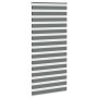 Estor cebra gris oscuro tejido ancho 105,9 cm poliéster de , Persianas y estores - Ref: Foro24-4014185, Precio: 31,19 €, Desc...