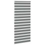 Estor cebra gris oscuro tejido ancho 100,9 cm poliéster de , Persianas y estores - Ref: Foro24-4014158, Precio: 31,75 €, Desc...