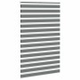 Estor cebra gris oscuro tejido ancho 145,9 cm poliéster de , Persianas y estores - Ref: Foro24-4014193, Precio: 37,74 €, Desc...