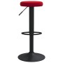 Taburetes de cocina 2 unidades terciopelo rojo tinto de , Taburetes de cocina - Ref: Foro24-333149, Precio: 103,75 €, Descuen...