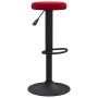 Taburetes de cocina 2 unidades terciopelo rojo tinto de , Taburetes de cocina - Ref: Foro24-333149, Precio: 103,75 €, Descuen...