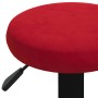 Taburetes de cocina 2 unidades terciopelo rojo tinto de , Taburetes de cocina - Ref: Foro24-333149, Precio: 103,75 €, Descuen...