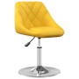 Sillas de comedor giratorias 2 uds terciopelo amarillo mostaza de , Sillas de comedor - Ref: Foro24-335290, Precio: 101,81 €,...