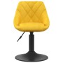 Sillas de comedor giratorias 2 uds terciopelo amarillo mostaza de , Sillas de comedor - Ref: Foro24-335334, Precio: 122,88 €,...