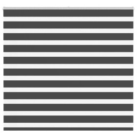 Estor cebra negro 165x100 cm tejido ancho 160,9 cm poliéster de , Persianas y estores - Ref: Foro24-4014222, Precio: 30,12 €,...