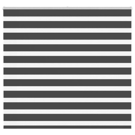 Estor cebra negro 165x100 cm tejido ancho 160,9 cm poliéster de , Persianas y estores - Ref: Foro24-4014222, Precio: 30,12 €,...