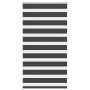 Estor cebra negro 70x100 cm tejido ancho 65,9 cm poliéster de , Persianas y estores - Ref: Foro24-4014203, Precio: 19,34 €, D...