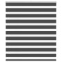 Estor cebra negro 130x150 cm tejido ancho 125,9 cm poliéster de , Persianas y estores - Ref: Foro24-4014241, Precio: 38,99 €,...