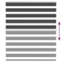 Estor cebra negro 130x150 cm tejido ancho 125,9 cm poliéster de , Persianas y estores - Ref: Foro24-4014241, Precio: 38,99 €,...