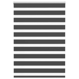 Estor cebra negro 95x150 cm tejido ancho 90,9 cm poliéster de , Persianas y estores - Ref: Foro24-4014234, Precio: 28,06 €, D...