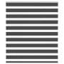 Estor cebra negro 130x100 cm tejido ancho 125,9 cm poliéster de , Persianas y estores - Ref: Foro24-4014215, Precio: 23,53 €,...