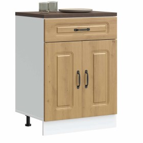 Mueble bajo de cocina Kalmar roble artesanal madera ingeniería de , Armarios de cocina - Ref: Foro24-853496, Precio: 90,42 €,...