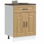 Mueble bajo de cocina Kalmar roble artesanal madera ingeniería de , Armarios de cocina - Ref: Foro24-853496, Precio: 90,42 €,...