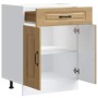 Mueble bajo de cocina Kalmar roble artesanal madera ingeniería de , Armarios de cocina - Ref: Foro24-853496, Precio: 90,42 €,...