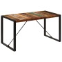 Mesa de comedor de madera maciza reciclada 140x70x75 cm en Mesas de comedor | Comprar online en Foru.es