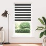 Estor cebra negro 105x200 cm tejido ancho 100,9 cm poliéster de , Persianas y estores - Ref: Foro24-4014262, Precio: 26,44 €,...