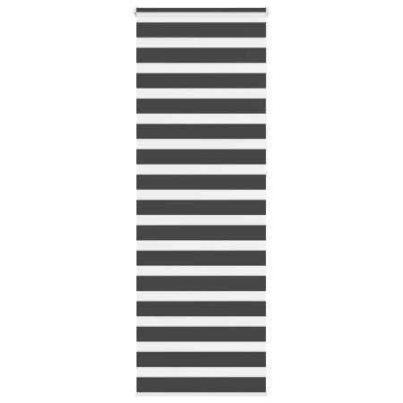 Estor cebra negro 70x230 cm tejido ancho 65,9 cm poliéster de , Persianas y estores - Ref: Foro24-4014281, Precio: 25,77 €, D...