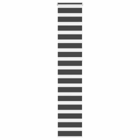 Estor cebra negro 45x230 cm tejido ancho 40,9 cm poliéster de , Persianas y estores - Ref: Foro24-4014276, Precio: 20,64 €, D...