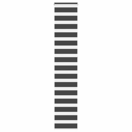 Estor cebra negro 45x230 cm tejido ancho 40,9 cm poliéster de , Persianas y estores - Ref: Foro24-4014276, Precio: 20,64 €, D...