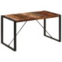 Mesa de comedor de madera maciza reciclada 140x70x75 cm en Mesas de comedor | Comprar online en Foru.es
