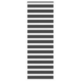 Estor cebra negro 80x200 cm tejido ancho 75,9 cm poliéster de , Persianas y estores - Ref: Foro24-4014257, Precio: 28,40 €, D...