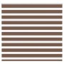 Estor cebra marrón 160x100 cm tejido ancho 155,9 cm poliéster de , Persianas y estores - Ref: Foro24-4014325, Precio: 28,44 €...