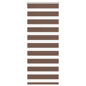 Estor cebra marrón 60x150 cm tejido ancho 55,9 cm poliéster de , Persianas y estores - Ref: Foro24-4014331, Precio: 21,27 €, ...