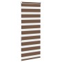 Estor cebra marrón 60x150 cm tejido ancho 55,9 cm poliéster de , Persianas y estores - Ref: Foro24-4014331, Precio: 21,27 €, ...