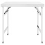 Mesa de trabajo plegable para cocina acero 85x60x80 cm de vidaXL, Restauración - Ref: Foro24-326156, Precio: 149,18 €, Descue...
