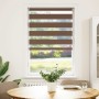 Estor cebra marrón 85x100 cm tejido ancho 80,9 cm poliéster de , Persianas y estores - Ref: Foro24-4014310, Precio: 22,09 €, ...