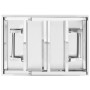 Mesa de trabajo plegable para cocina acero 85x60x80 cm de vidaXL, Restauración - Ref: Foro24-326156, Precio: 149,18 €, Descue...