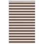 Estor cebra marrón 140x230 cm tejido ancho 135,9 cm poliéster de , Persianas y estores - Ref: Foro24-4014399, Precio: 36,07 €...