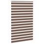 Estor cebra marrón 140x230 cm tejido ancho 135,9 cm poliéster de , Persianas y estores - Ref: Foro24-4014399, Precio: 36,07 €...