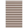Estor cebra marrón 145x230 cm tejido ancho 140,9 cm poliéster de , Persianas y estores - Ref: Foro24-4014400, Precio: 37,10 €...