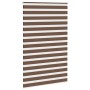 Estor cebra marrón 145x230 cm tejido ancho 140,9 cm poliéster de , Persianas y estores - Ref: Foro24-4014400, Precio: 37,10 €...